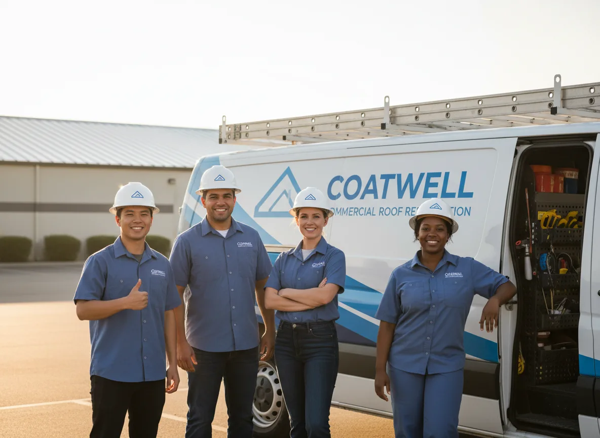 Commercial roof coating company in White Mills, PA